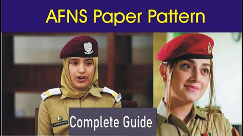 Afns Papper Pattern Afns Test Preparation 2023 Youtube