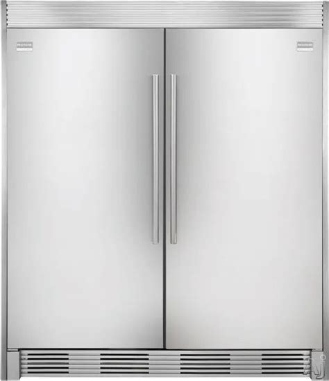 Frigidaire FRREFR1 Side By Side Column Refrigerator Freezer Set With