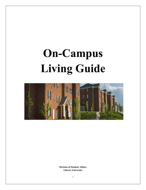 On Campus Living Guide