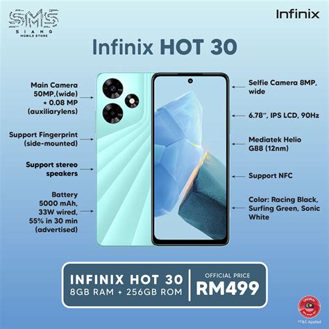 Infinix Hot 30 – SIANG MOBILE STORE