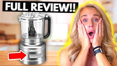 Kitchenaid Food Processor 7 Cup Full Demo And Complete Review Youtube