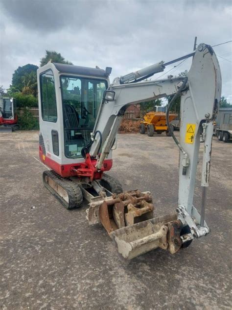 Digger Bidder Takeuchi Tb Mini Digger