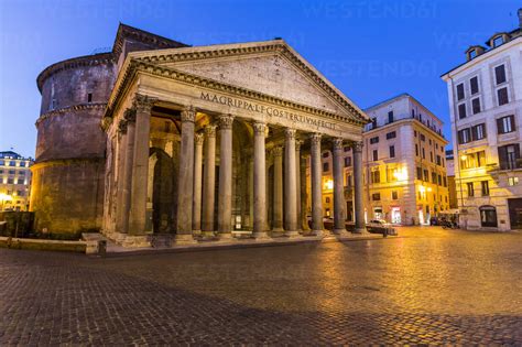 Pantheon At Night