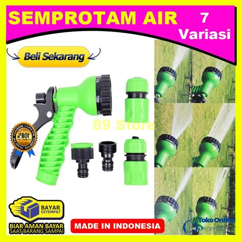 Jual KEPALA SEMPROTAN AIR CUCI MOBIL MOTOR SEMPROTAN SELANG AIR