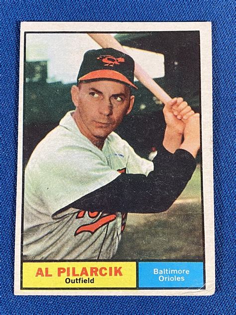 Topps Al Pilarcik Baseball Card Baltimore Orioles Ebay