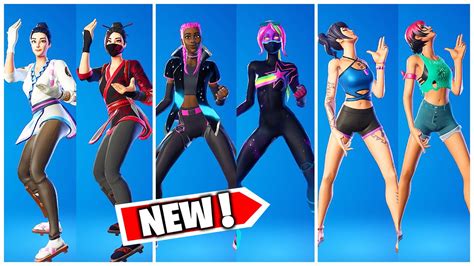 Fortnite New Copines Emote With 20 Skins New Icon Emote In Chapter 3