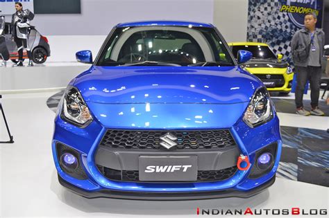 Speedy Blue Metallic Custom Suzuki Swift At 2018 Thai Motor Expo Live