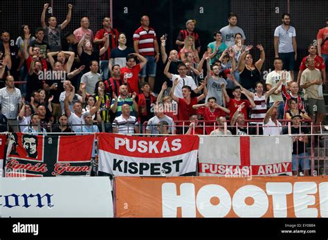 Budapest Hungary Th July The Returning Ultras Celebrate