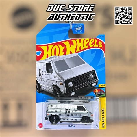 ducstore Xe mô hình HKL Hot Wheels s Van Walmart Exclusive ZAMAC Shopee Việt Nam