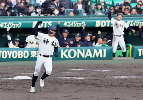 【センバツ】神村学園10年ぶり春白星 正林輝大が大会第2号 作新学院の「江川2世」4失点涙 センバツ写真ニュース 日刊スポーツ