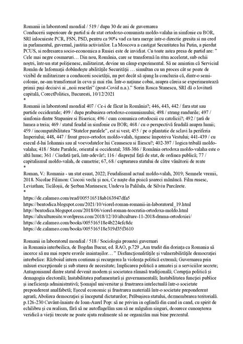 Calaméo Romanii In Laboratorul Mondial 519 Dupa 30 De Ani De