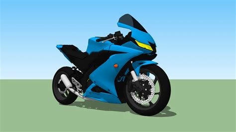 Yamaha r15 V3 (updated) | 3D Warehouse