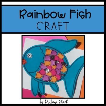 Rainbow Fish Craft by Brittani Black | TPT