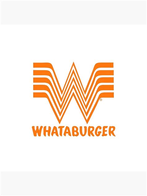 Whataburgerlogo Poster For Sale By Colinasih Redbubble