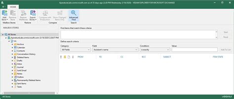 Office 365 Restoring Data With Veeam Explorers