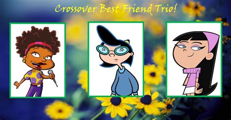 kTd1993-crossover besties nicktoons trio by kTd1993 on DeviantArt