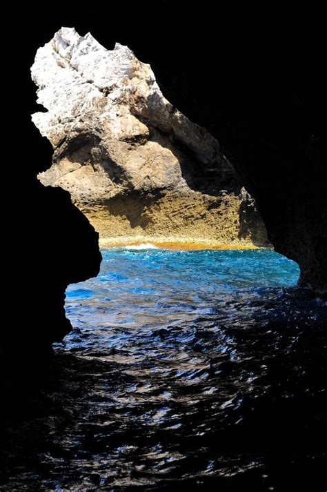 La Grotta Perciata Marettimo Egadi Islands Sicily Europe Beaches