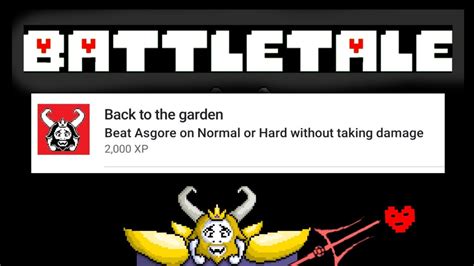 Battletale No Hit Asgore YouTube