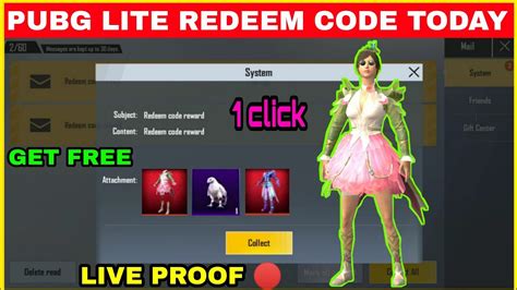 Pubg Lite Redeem Code Today Pubg Lite Redeem Code Pubg Mobile Lite