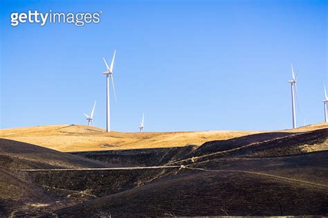 Wind Turbines San Francisco Bay Area 이미지 1069738170 게티이미지뱅크