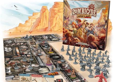 Zombicide Undead Or Alive - Zombicide Undead or Alive board games launches on Kickstarter - Geeky ...