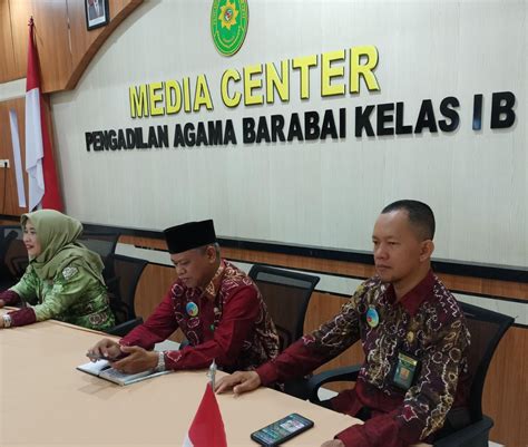 PENGADILAN AGAMA BARABAI KEMBALI IKUTI KUNJUNGAN KERJA MARI KE FCFCOA