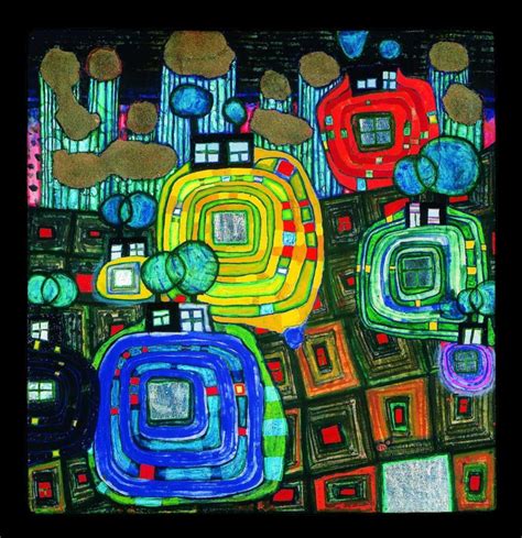 Friedensreich Hundertwasser 1980 Pavilions And Bungalows For