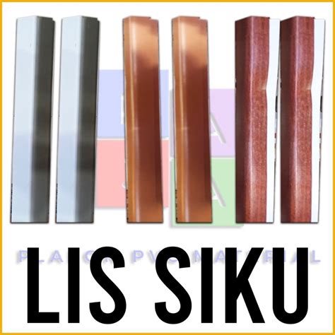 Jual Lis Siku Plafon Pvc Aneka Motif Harga Permeter Indonesiashopee