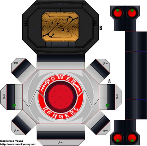 Power Rangers Morpher Papercraft