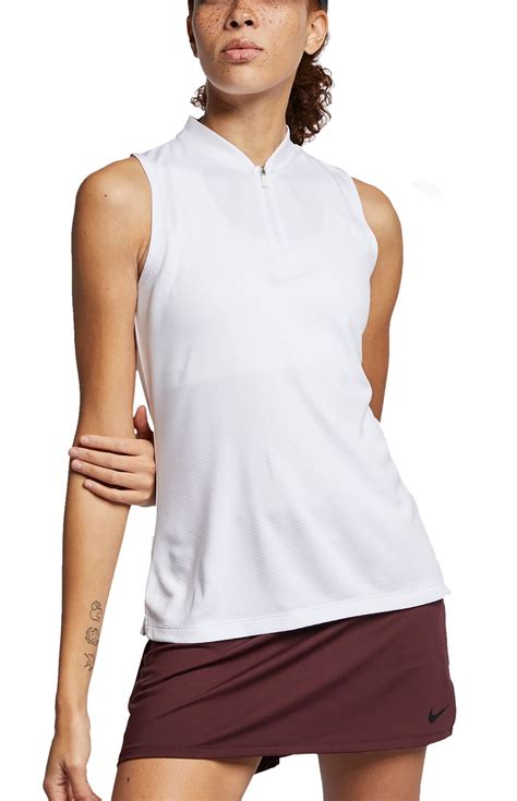 Nike Nike Womens Dri Fit Blade Sleeveless Golf Polo