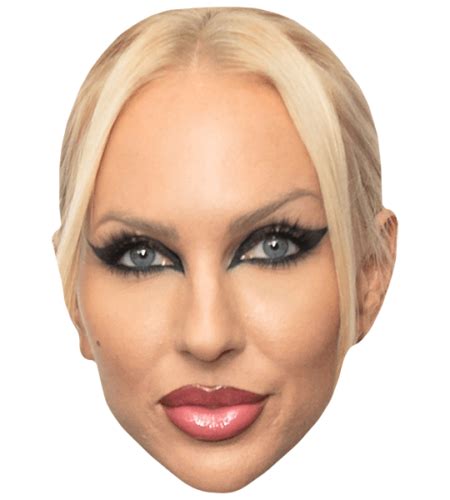 Christine Quinn Make Up Maske Aus Karton Celebrity Cutouts