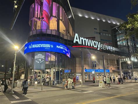 Venue History and Event Information for Amway Arena 11