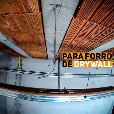 Perfil F Para Forro De Gesso Drywall Un C Metros