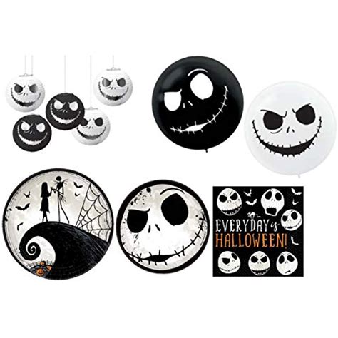 Nightmare Before Christmas Jack Skellington Party Supplies Halloween