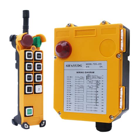 Hot Sale Anti Corrosin Industrial Wireless Universal Remote Control For Container Multimodal