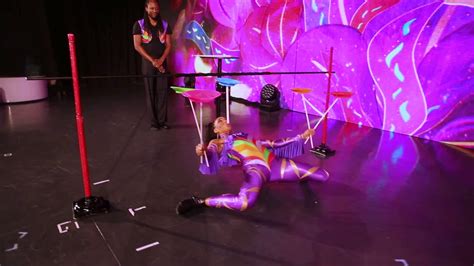 Shemika Charles Queen Of Limbo Performance At Ocean Park Hong Kong