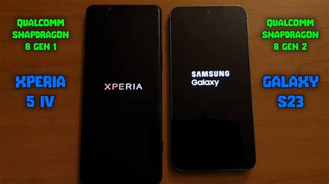 Sony Xperia 5 Iv Sd 8 Gen 1 Vs Samsung Galaxy S23 Sd 8 Gen 2 Ufs 3