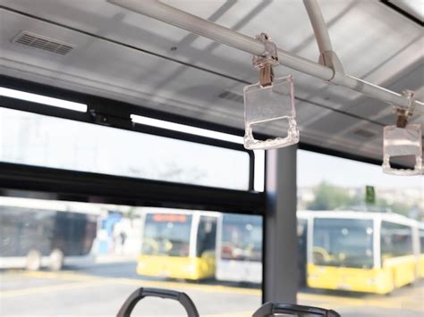 Premium Photo | Passenger bus interior view