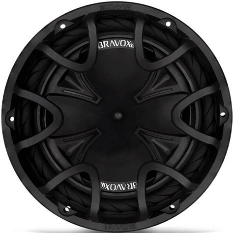 Alto Falante Bravox Linha Black Subwoofer 12 BK12D4 Bobina Dupla 350W