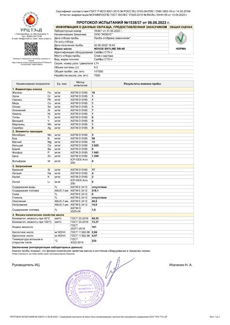 Novus Skyline 5W-40 отработка на Cadillac CTS-V после 7 500 км ...