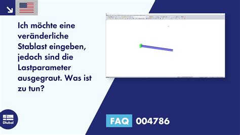 EN EN FAQ 004786 Ich möchte eine veränderliche Stablast eingeben