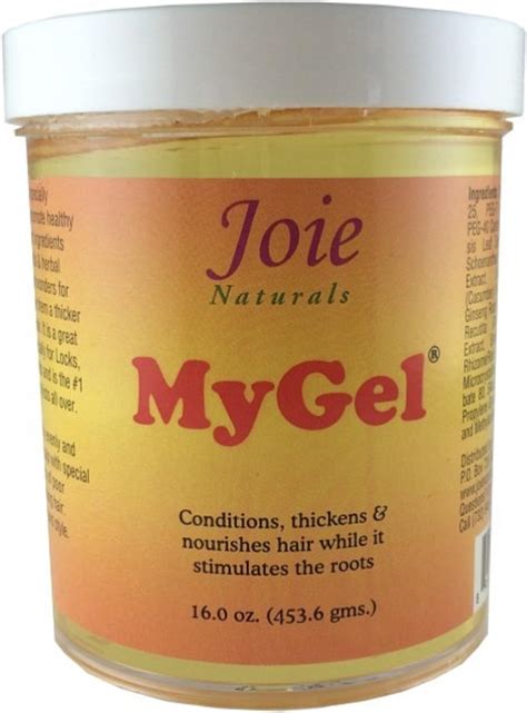 joie naturals mygel extra hold - hair gel for men 8