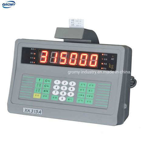 China Electronic Weighing Indicator Xk315a For Weigh Bridge Truck