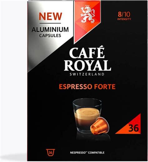 Cafe Royal Espresso Forte Kapseln Alu Nespresso Pris