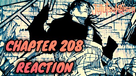 Jujutsu Kaisen Chapter 208 Reaction Kenjaku Is On A Whole Other Level