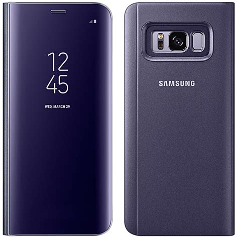 Samsung Étui bord Clear View Cover Led Originale POUR Galaxy S8 EF