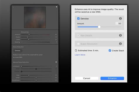 Adobe Lightroom Introduces AI Noise Reduction Feature