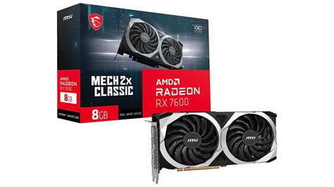 Msi Radeon Rx 7600 Mech 2x Classic 8g Oc Graphics Card Computer Reviews Popzara Press