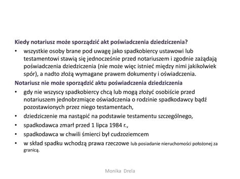 Dziedziczenie formalności ppt pobierz