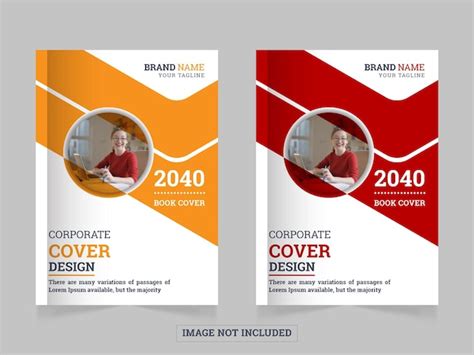 Premium Vector Annual Report Corporate Book Cover Design Template In A4